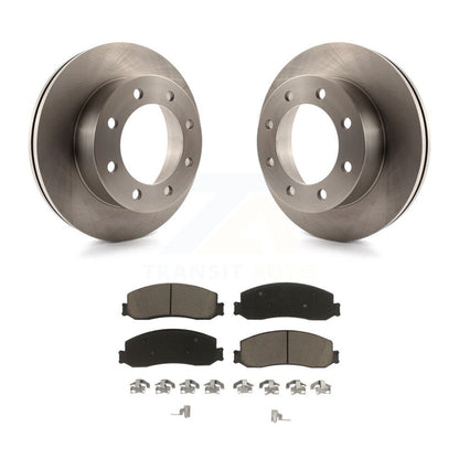Kit de rotors de frein à disque avant et de plaquettes en céramique pour Ford F-350 Super Duty 4WD 2012