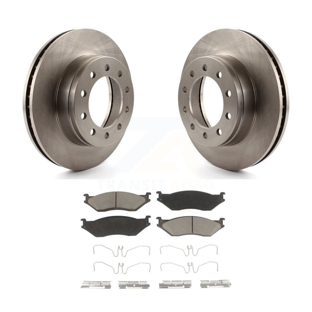 Kit de plaquettes en céramique pour Rotors de frein avant, pour Ford F-450 Super Duty F-550 international