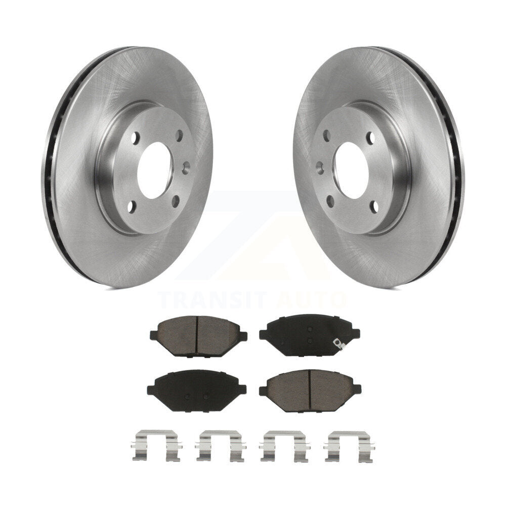 Kit de disques de frein à disque avant et plaquettes en céramique pour Chevrolet Spark 2016-2022