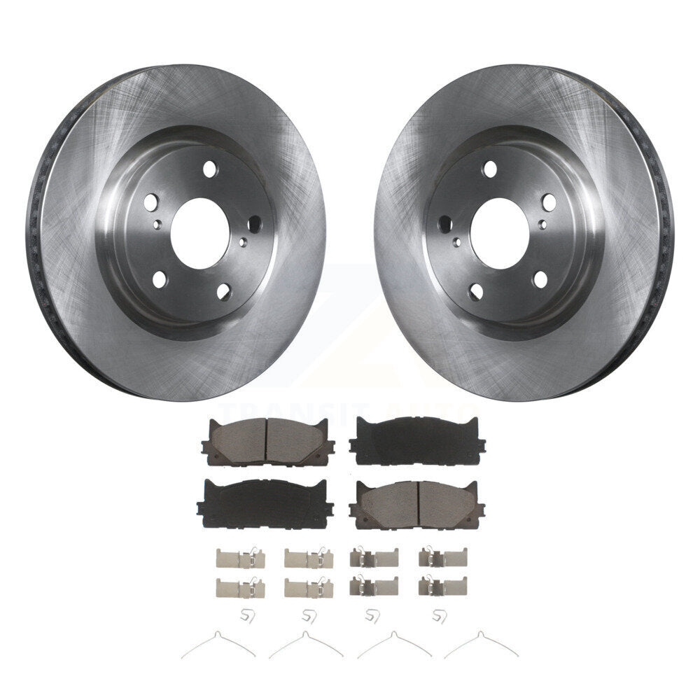 Kit de rotor de frein avant et de plaquettes en céramique, pour Toyota Camry Lexus ES350 Avalon ES300