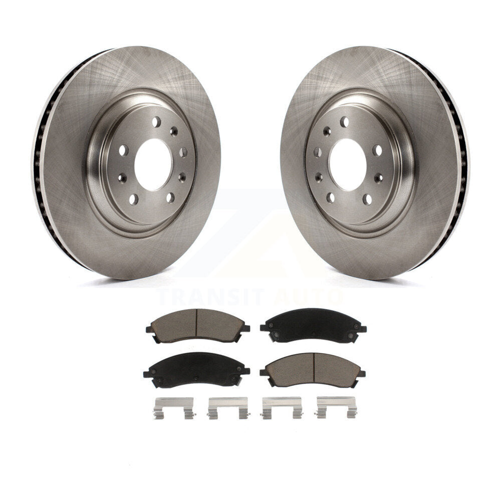 Rotor de frein à disque avant et Kit de plaquettes en céramique, pour Cadillac CTS STS Pontiac Bonnevill