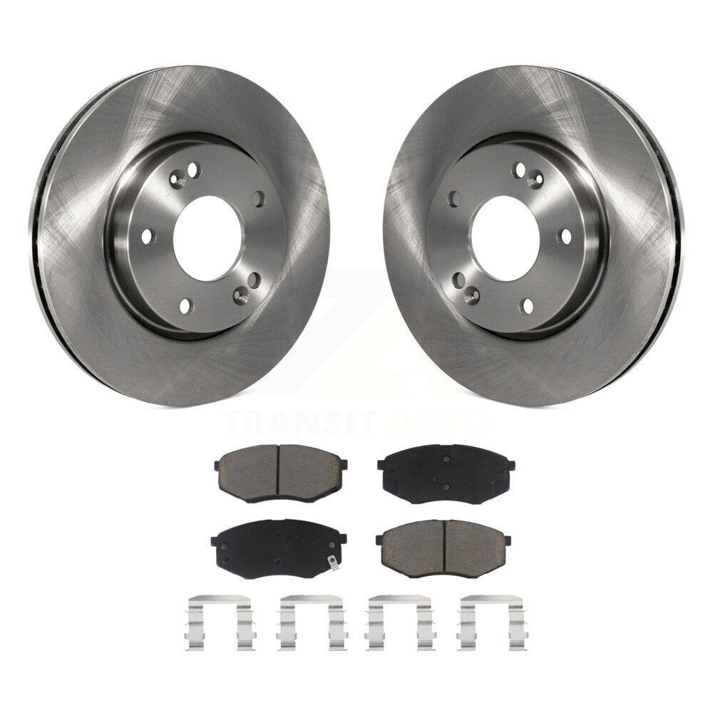 Kit de rotors de frein à disque avant et plaquettes en céramique, pour Hyundai Tucson Kia Sportage FW