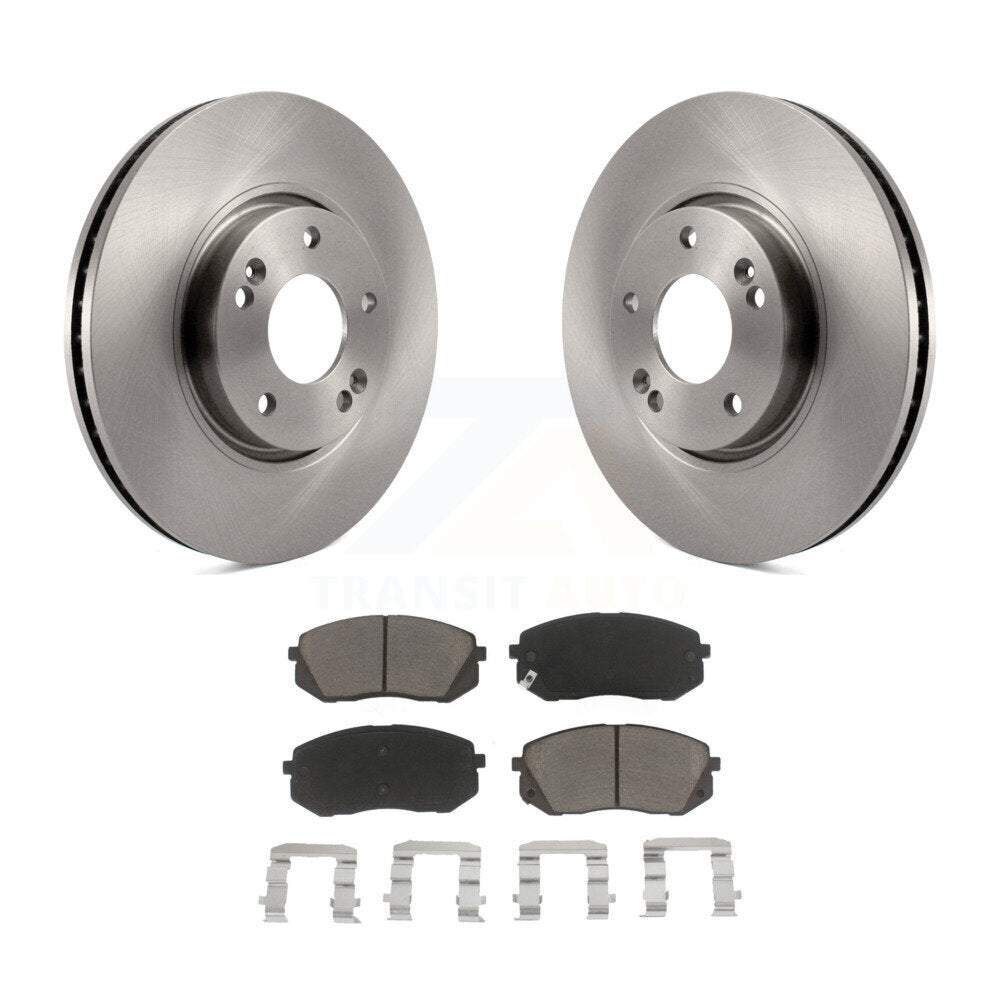 Rotor de frein à disque avant et Kit de plaquettes en céramique, pour Hyundai Tucson Kia Sportage Soul E