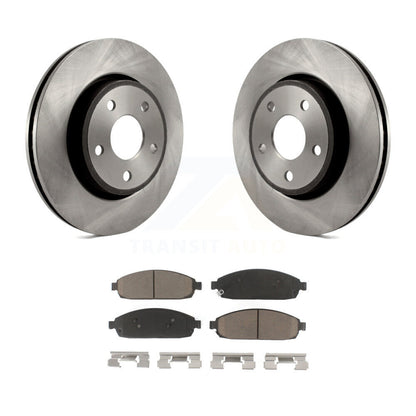 Kit de rotors de frein à disque avant et plaquettes en céramique pour Jeep Grand Cherokee Commander