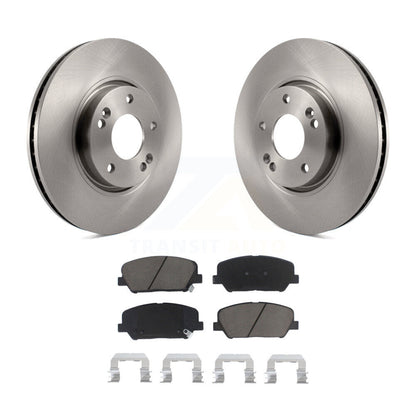 Rotors de frein avant et kit de plaquettes en céramique pour Hyundai Veloster Turbocharge 2013-2015