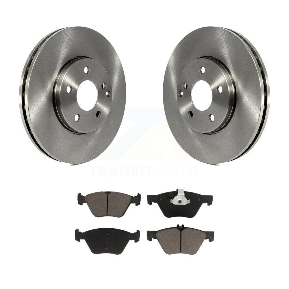 Kit de rotors de frein à disque avant et plaquettes en céramique pour Mercedes-Benz E350 E320 E300