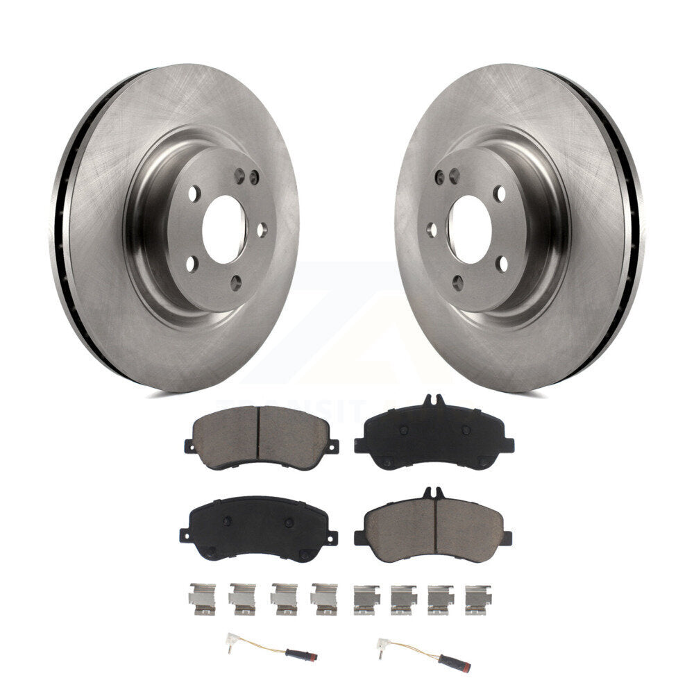 Kit de rotors de frein à disque avant et plaquettes en céramique pour Mercedes-Benz GLK350 GLK250