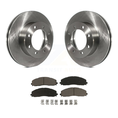 Kit de Rotor de frein à disque avant et de plaquettes en céramique, pour Ford F-350 Super Duty F-250 F-45