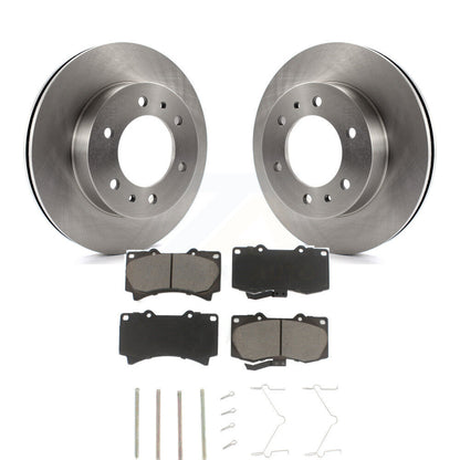 Kit de rotors de frein à disque avant et plaquettes en céramique pour Hummer H3 H3T K8C-100159