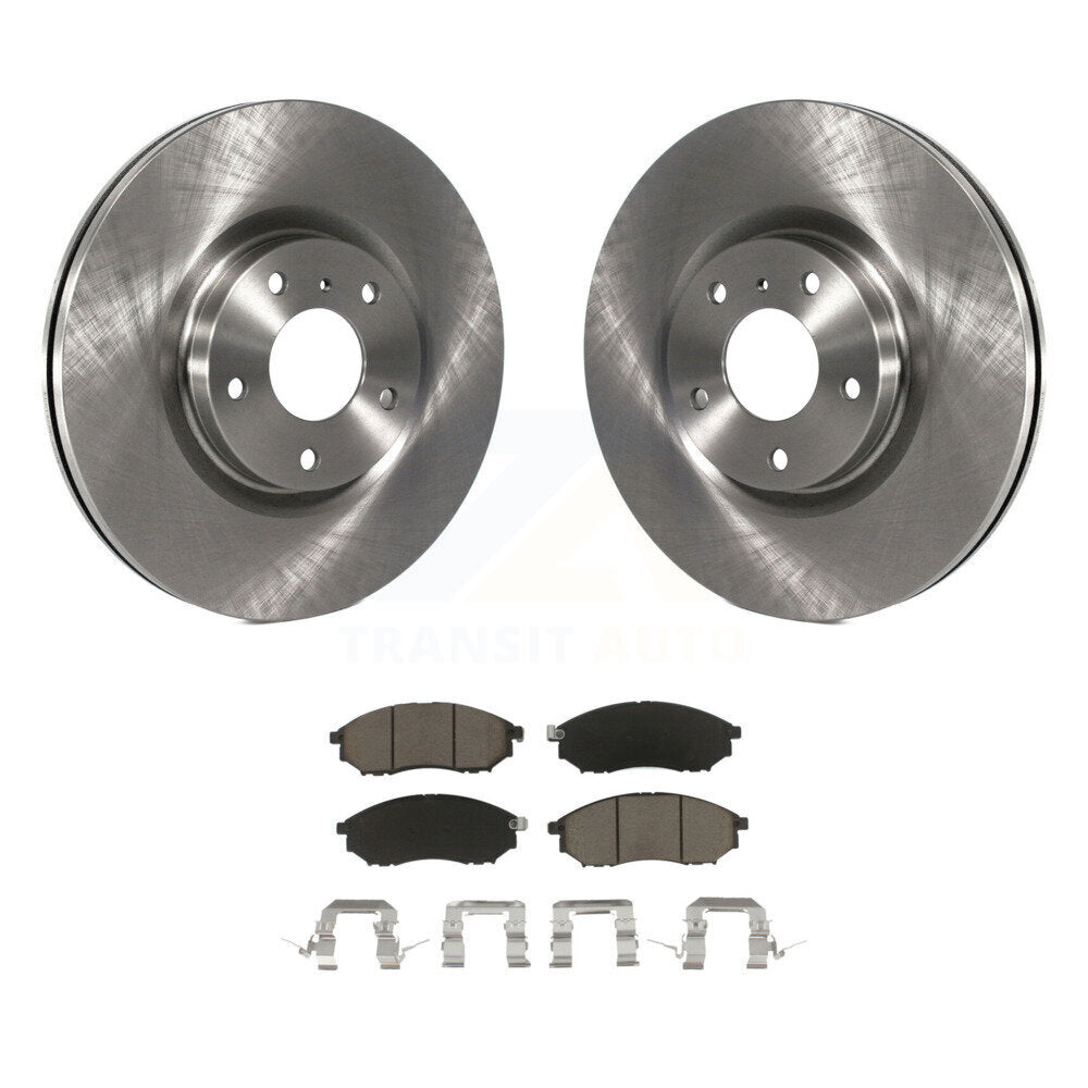 Kit de rotor de frein avant et de plaquettes en céramique, pour INFINITI Nissan Murano G37 G35 EX35 370