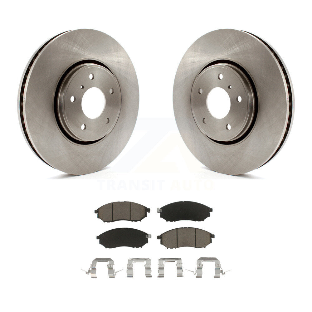 Kit de rotors de frein à disque avant et plaquettes en céramique pour INFINITI FX35 FX37 FX45