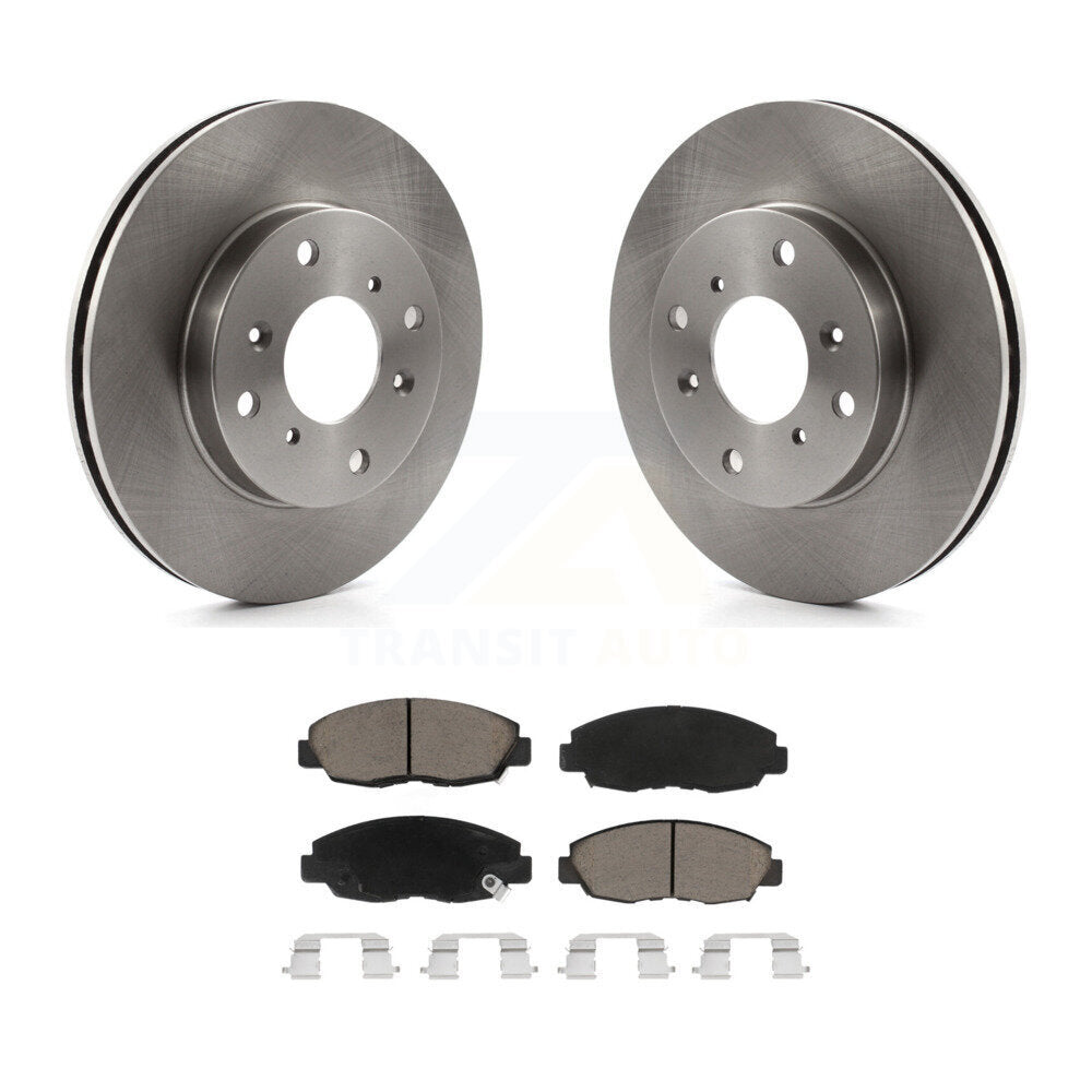 Kit de rotors de frein à disque avant et plaquettes en céramique pour Honda Accord Acura CL