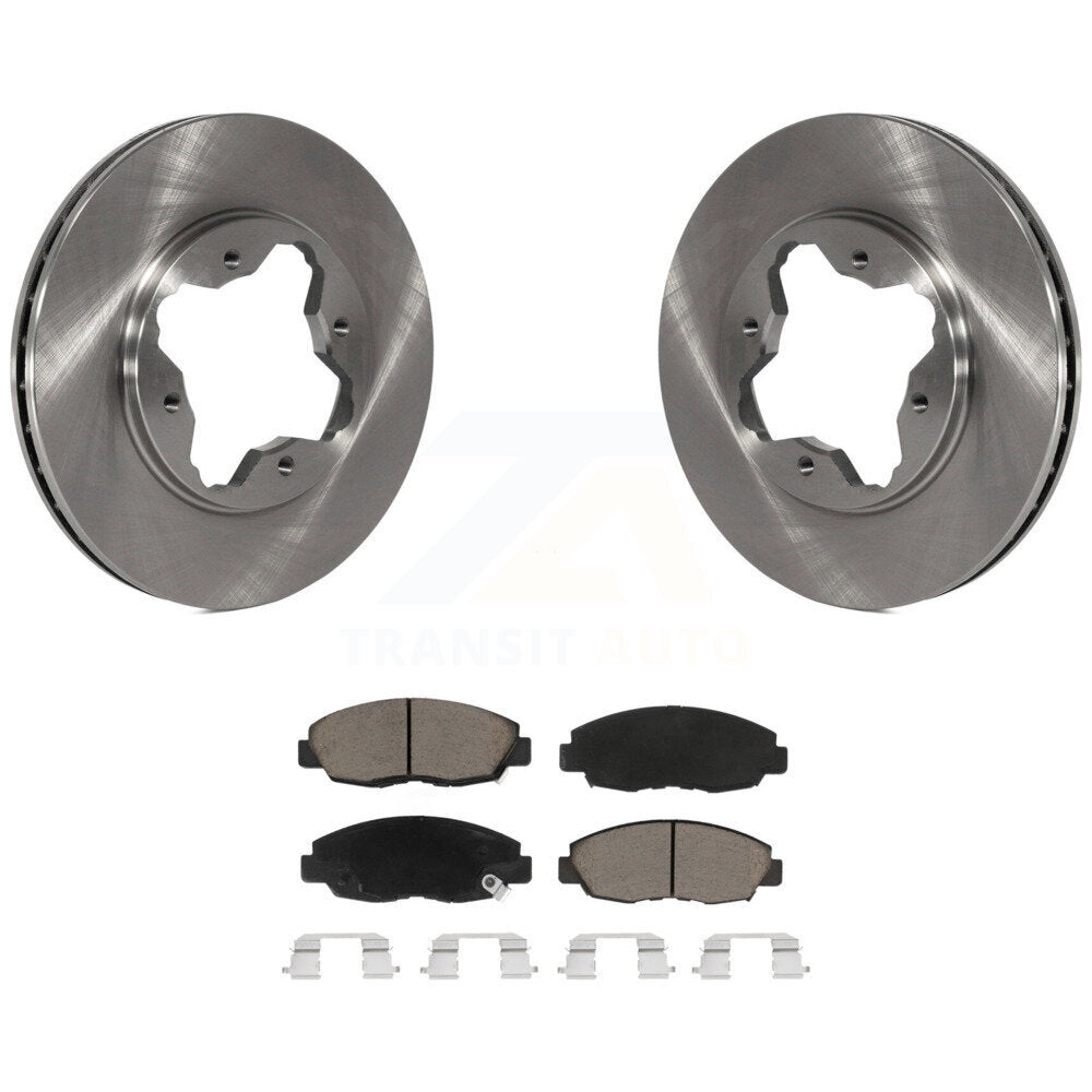 Kit de rotors de frein à disque avant et plaquettes en céramique pour Honda Accord Acura CL