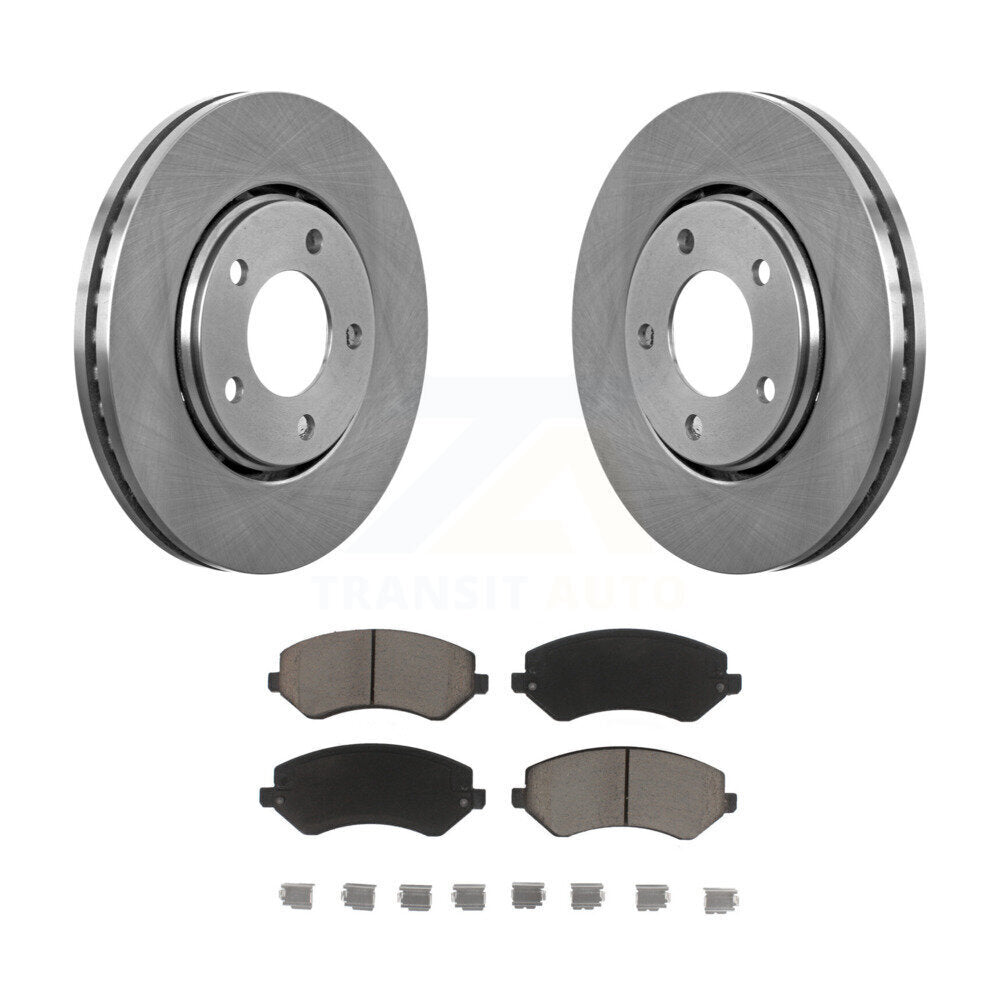 Rotor de frein à disque avant et Kit de plaquettes en céramique, pour Dodge caravane Grand Chrysler Town