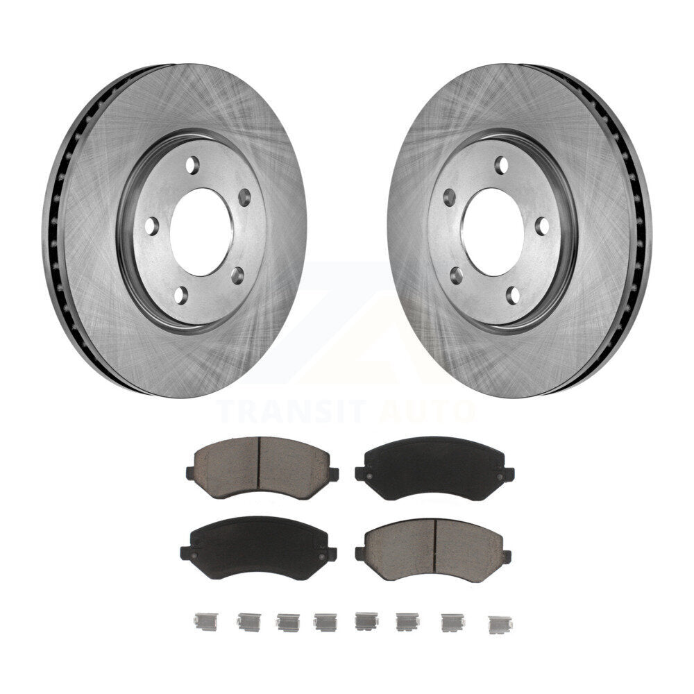 Kit de plaquettes de frein en céramique, Rotors de frein avant, pour Dodge Grand Caravan Chrysler Voyage