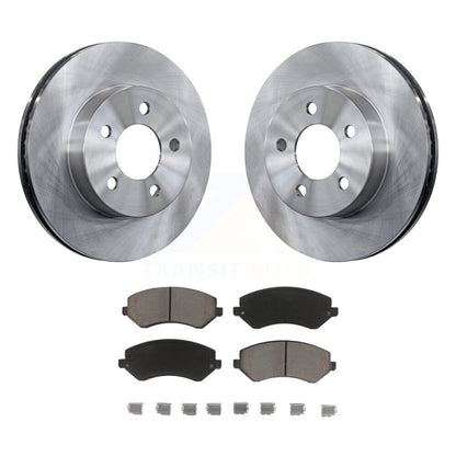 Kit de disques de frein à disque avant et plaquettes en céramique pour Jeep Liberty 2002-2007