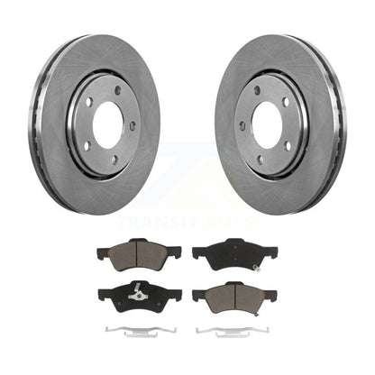 Rotors de frein à disque avant et Kit de plaquettes en céramique pour Dodge caravane Chrysler Voyager