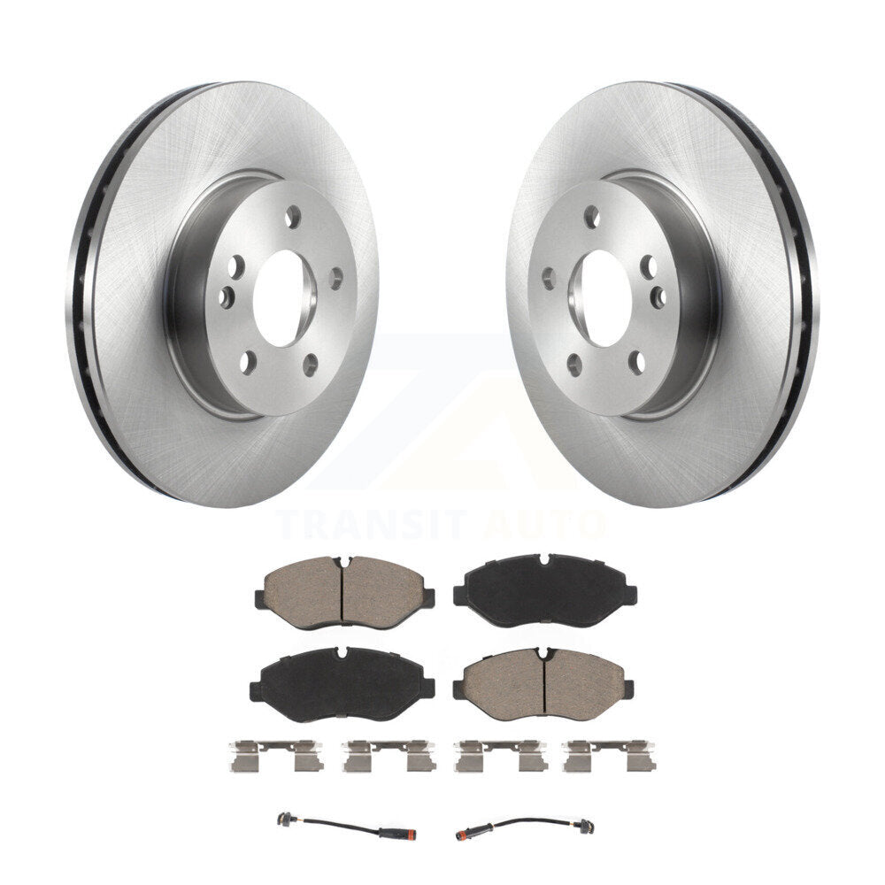 Kit de rotors de frein à disque avant et de plaquettes en céramique pour Mercedes-Benz Metris 2016-2023
