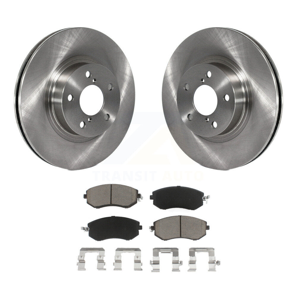 Kit de rotors de frein à disque avant et plaquettes en céramique pour Subaru Impreza Scion FR-S BRZ
