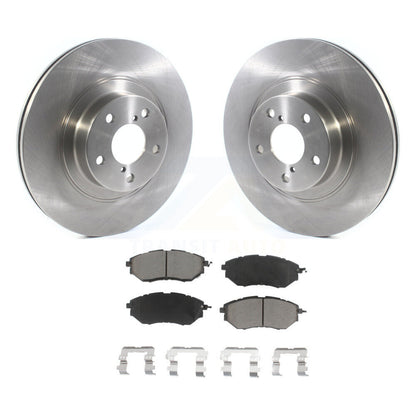 Rotors de frein à disque avant et kit de plaquettes en céramique pour Subaru Legacy 2009 R 3.0 avec 3.0
