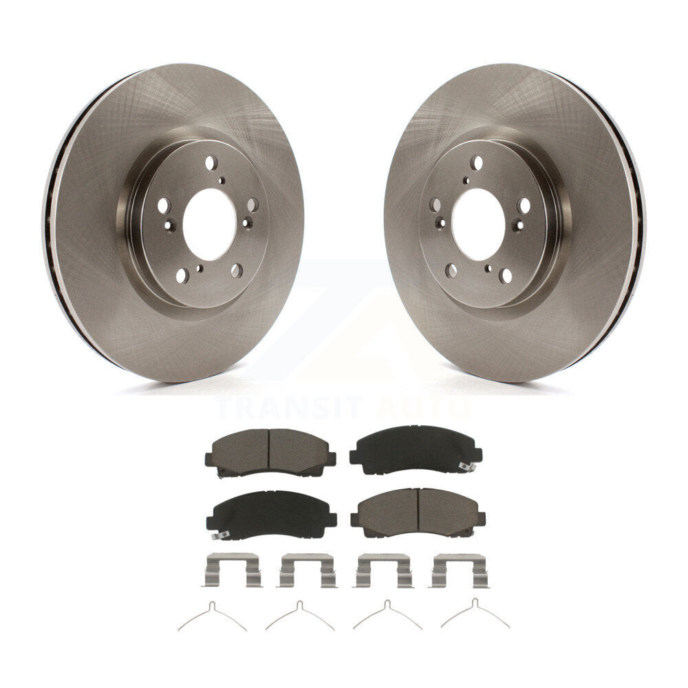 Kit de disques de frein à disque avant et plaquettes en céramique pour Honda Ridgeline 2006-2014