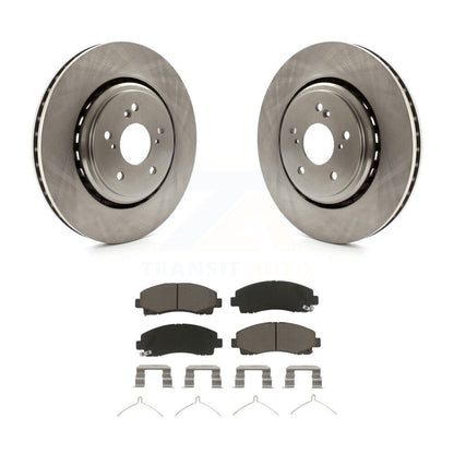 Kit de rotors de frein à disque avant et de plaquettes en céramique pour Acura TLX 2015-2020 K8C-100193