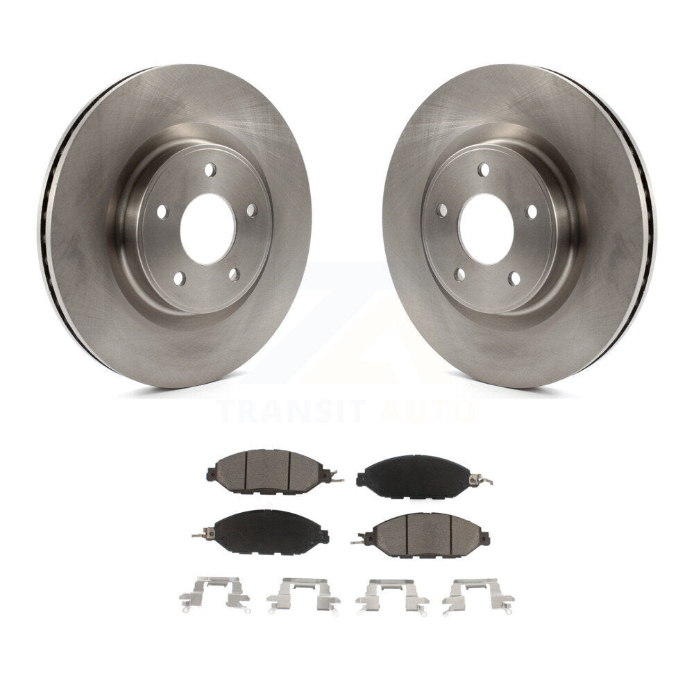 Kit de rotor de frein avant et de plaquettes en céramique pour Nissan Murano Pathfinder INFINITI QX6