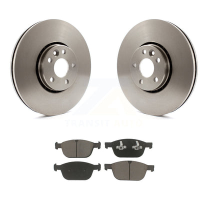 Kit de rotors de frein à disque avant et plaquettes en céramique pour Volvo XC60 K8C-10020 2010-2015