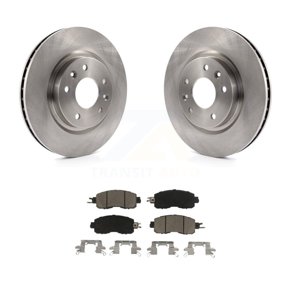 Kit de disques de frein à disque avant et plaquettes en céramique pour Nissan LEAF K8C-100203