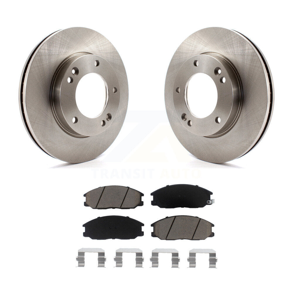 Kit de disques de frein à disque avant et plaquettes en céramique pour Kia Sorento 2007-2009