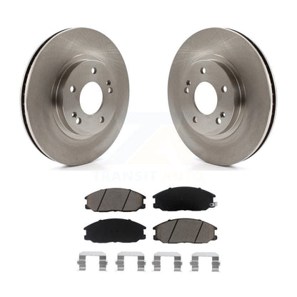 Kit de rotors de frein à disque avant et plaquettes en céramique pour Hyundai Santa Fe K8C-100208