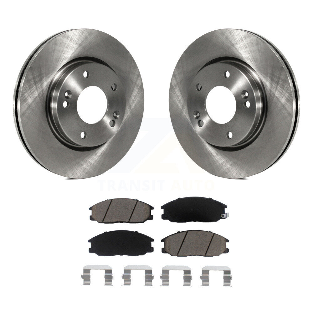 Kit de rotors de frein à disque avant et plaquettes en céramique pour Hyundai Santa Fe K8C-100209