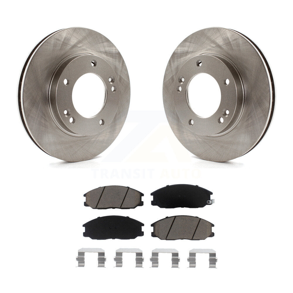 Kit de disques de frein à disque avant et plaquettes en céramique pour Kia Sorento 2003-2006