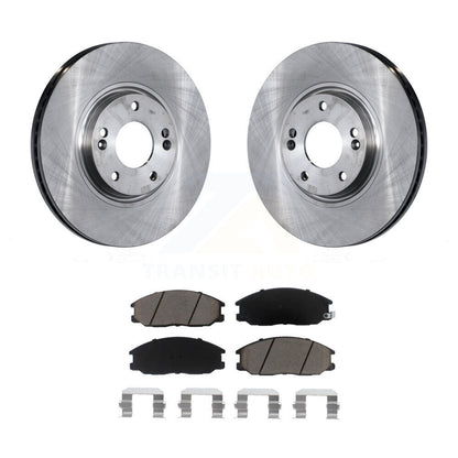 Kit de rotors de frein à disque avant et plaquettes en céramique, pour Kia Amanti Hyundai XG350