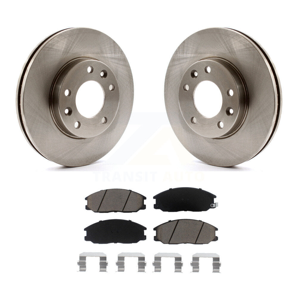 Kit de disques de frein à disque avant et plaquettes en céramique pour Kia Sedona K8C-100213
