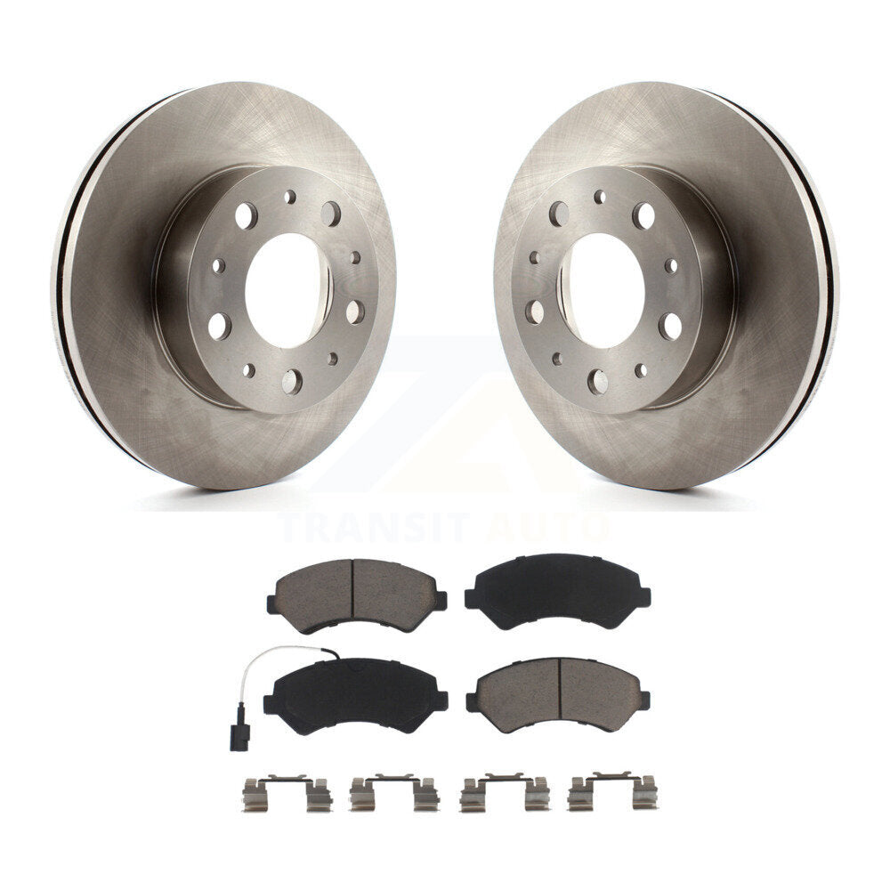 Rotors de frein à disque avant et Kit de plaquettes en céramique pour Ram ProMaster 2500 3500 1500