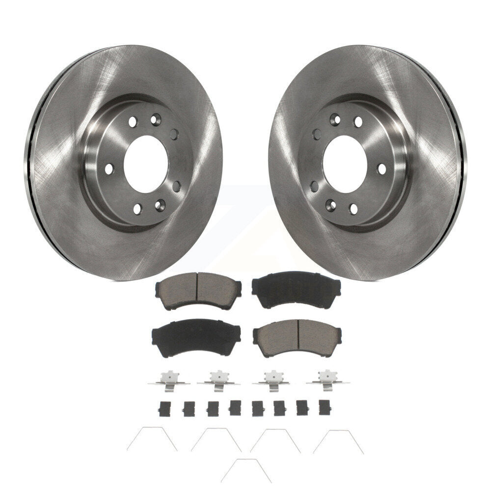 Kit de rotor de frein avant et de plaquettes en céramique, pour Ford Fusion Mazda 6 Lincoln MKZ Zephy