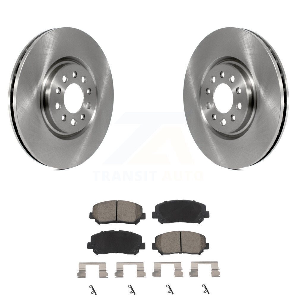 Kit de rotors de frein à disque avant et plaquettes en céramique pour Jeep Cherokee Chrysler 200