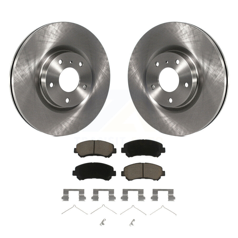 Kit de disques de frein à disque avant et plaquettes en céramique pour Nissan Maxima K8C-100229
