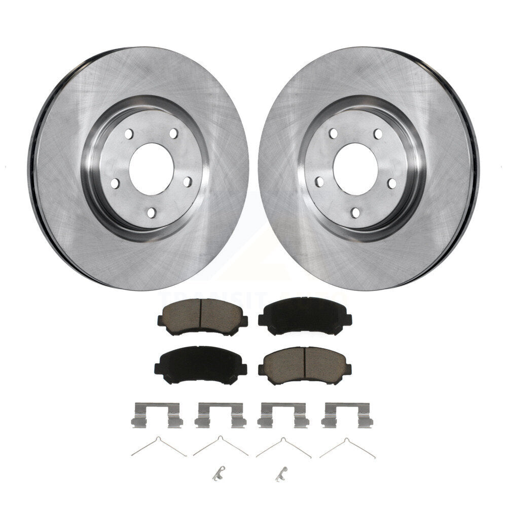 Kit de rotors de frein à disque avant et plaquettes en céramique pour Nissan Sentra Juke K8C-100230