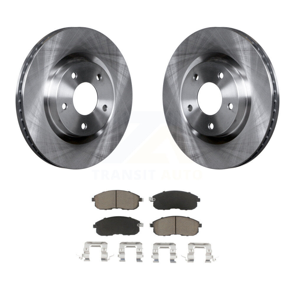 Kit de rotors de frein à disque avant et plaquettes en céramique pour Nissan Sentra SE-R 2007-2012