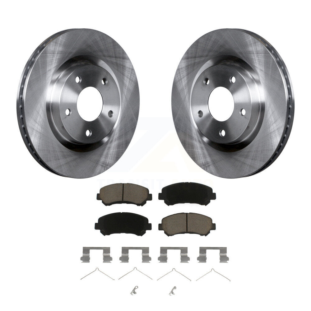 Kit de disques de frein à disque avant et plaquettes en céramique pour Nissan Rogue Select K8C-100235