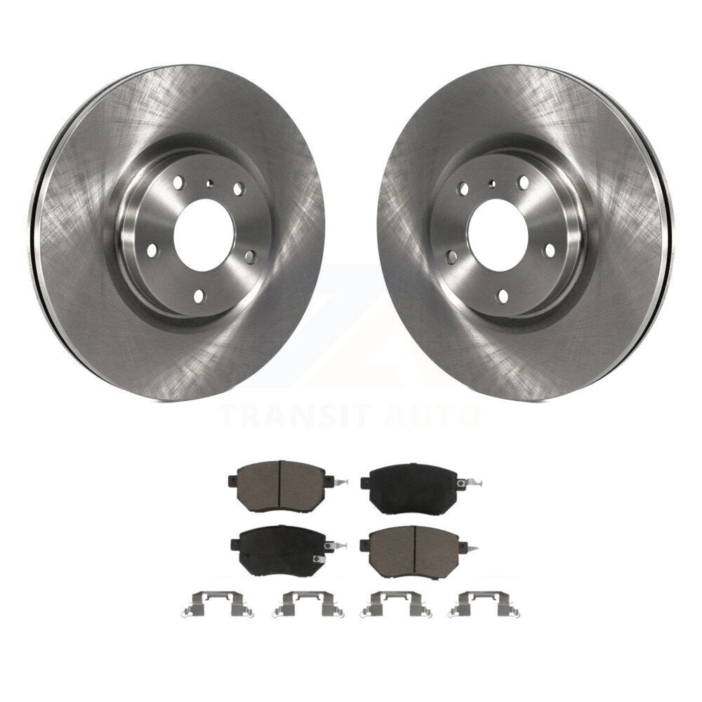 Kit de rotors de frein à disque avant et plaquettes en céramique pour Nissan Murano Altima Maxima