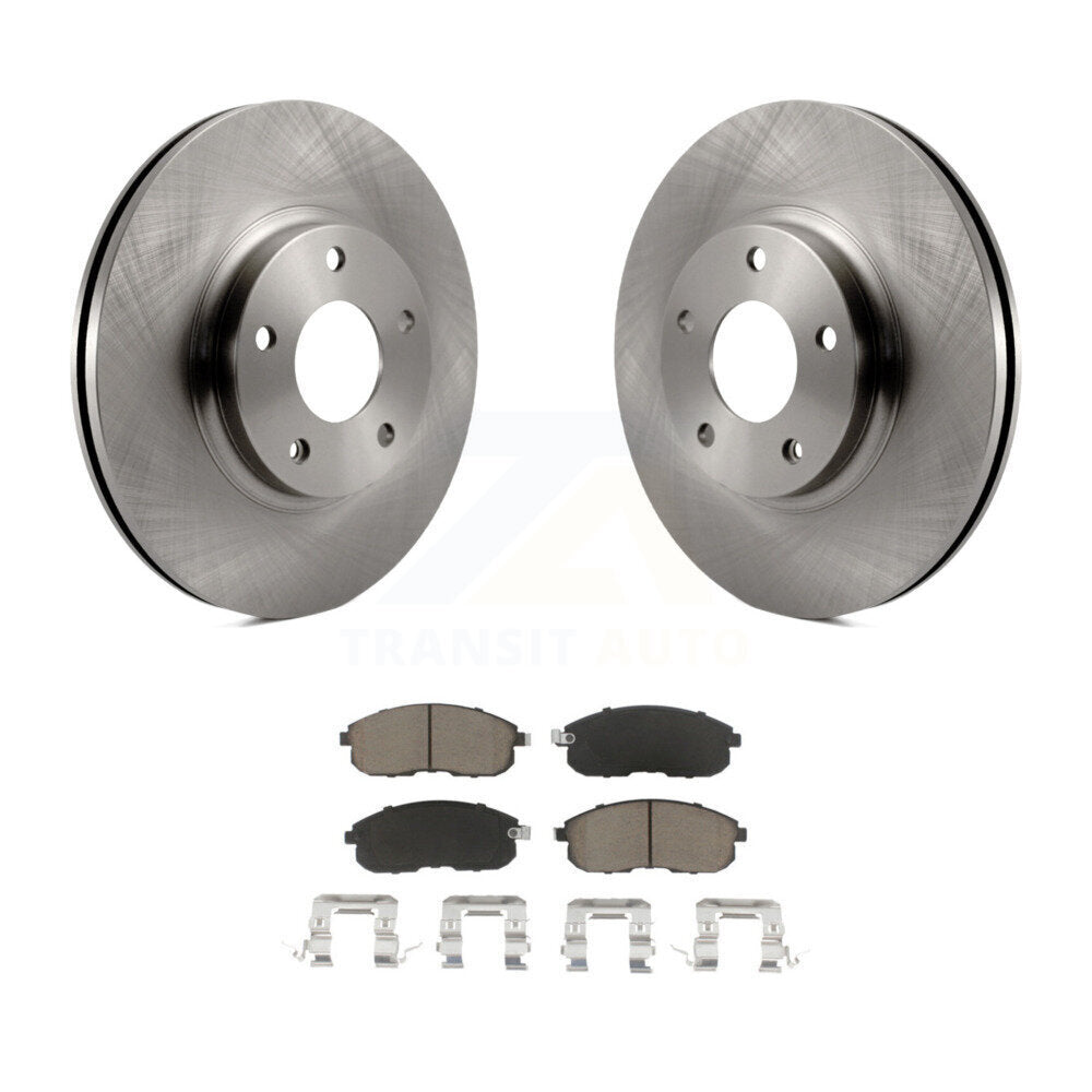 Kit de rotor de frein à disque avant et de plaquettes en céramique pour Nissan Altima Maxima INFINITI I3