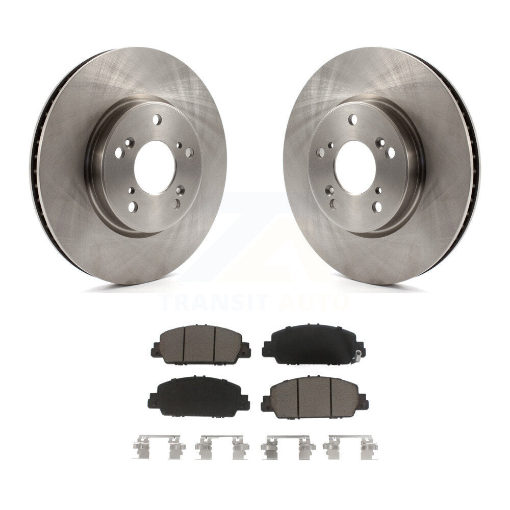 Kit de disques de frein à disque avant et plaquettes en céramique pour Honda Accord K8C-100239