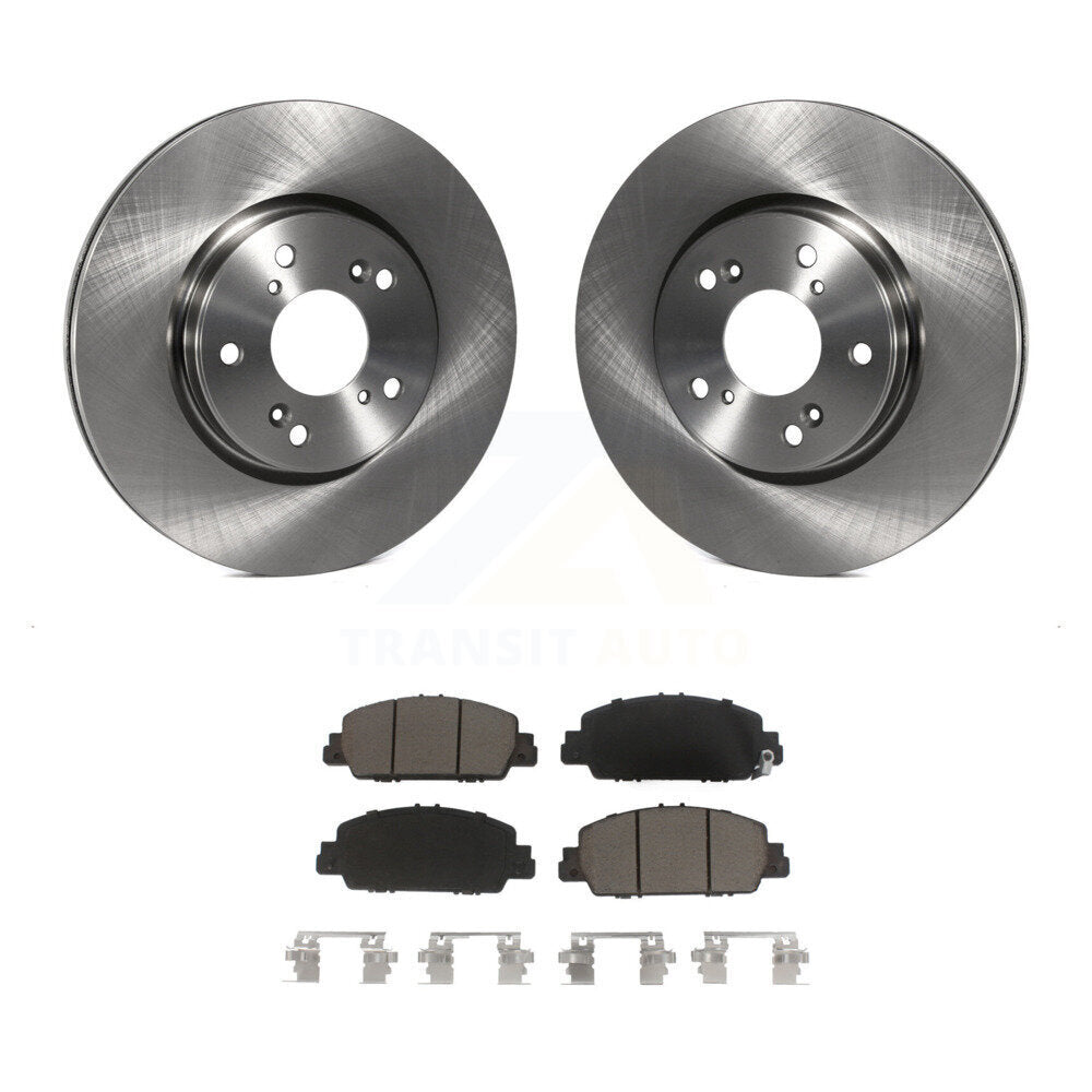 Kit de disques de frein à disque avant et plaquettes en céramique pour Honda HR-V Accord K8C-100240