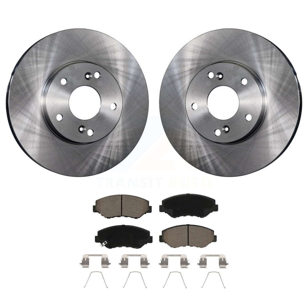 Kit de Rotor de frein avant et de plaquettes en céramique, pour Honda Accord Civic Fit Element Acura IL