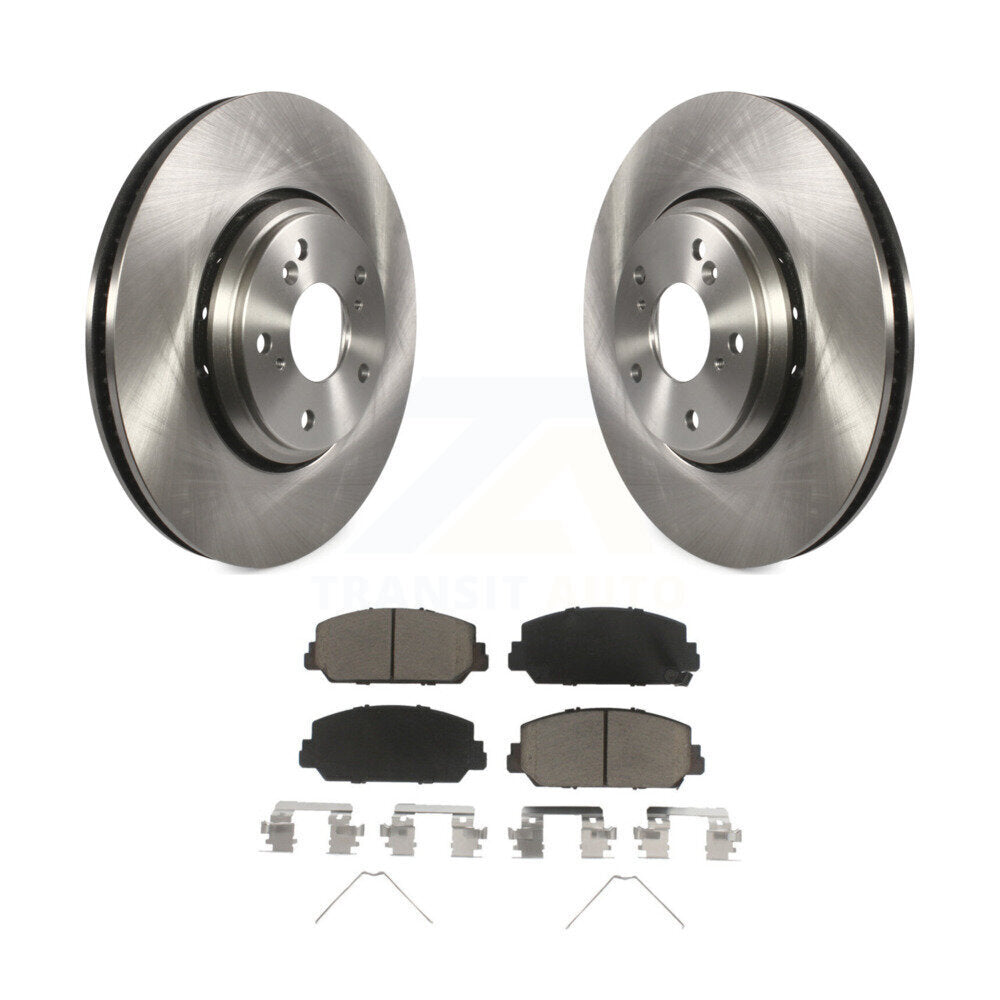 Kit de disques de frein à disque avant et plaquettes en céramique, pour Honda Civic Accord Acura ILX