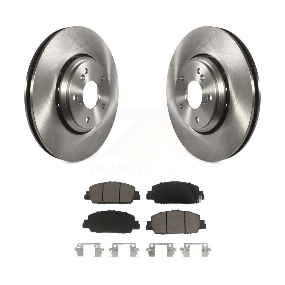 Kit de disques de frein à disque avant et plaquettes en céramique pour Honda Accord K8C-100244