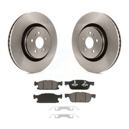 Kit de rotors de frein à disque avant et plaquettes en céramique pour Ford Edge Lincoln Nautilus MKX